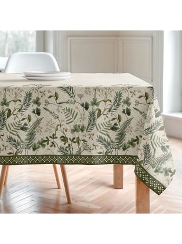 Mint Rugs Tischdecke "Natural Imbir" in Creme/ Grün