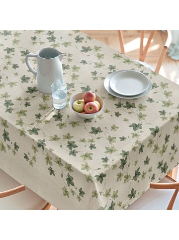 Mint Rugs Obrus "Natural Iri" w kolorze kremowo-zielonym