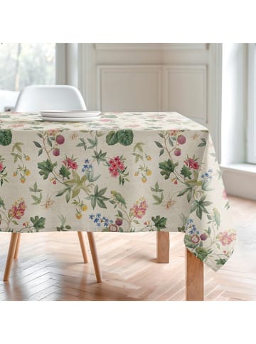 Mint Rugs Tischdecke "Natural Maura" in Creme/ Grün/ Rosa