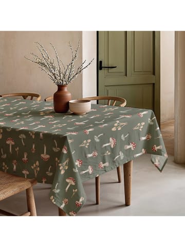 Mint Rugs Tischdecke "Nordic Amanita" in Grün
