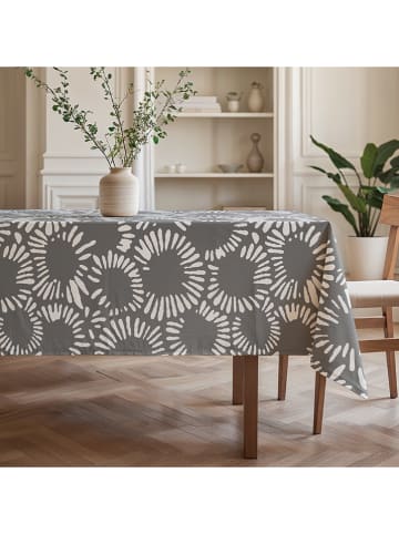 Mint Rugs Tischdecke "Nordic Chiara" in Grau/ Weiß