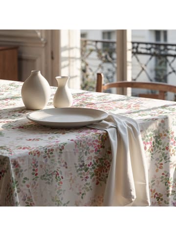 Mint Rugs Tafellaken "Judit" wit/groen/lichtroze