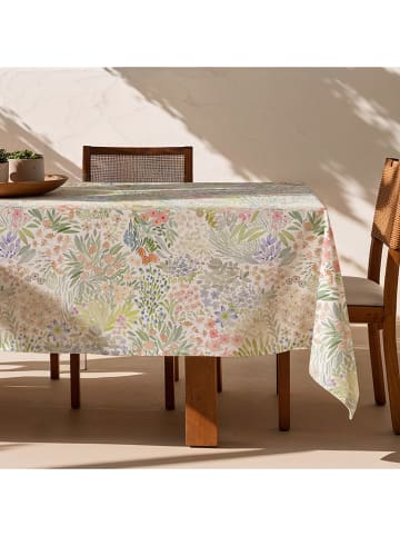 Mint Rugs Tafellaken "Maite" wit/groen/lichtroze