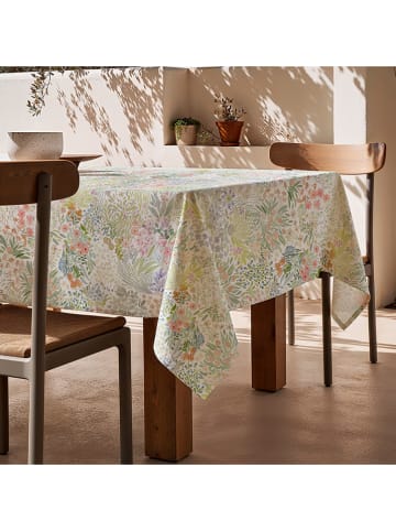 Mint Rugs Tafellaken "Maite" wit/groen/lichtroze