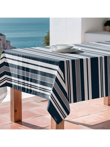 Mint Rugs Tischdecke "Nordic Kalea" in Weiß/ Dunkelblau