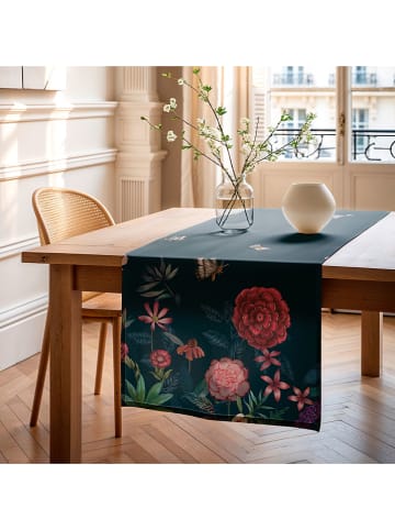 Mint Rugs Tischläufer "Amapola" in Türkis/ Rosa