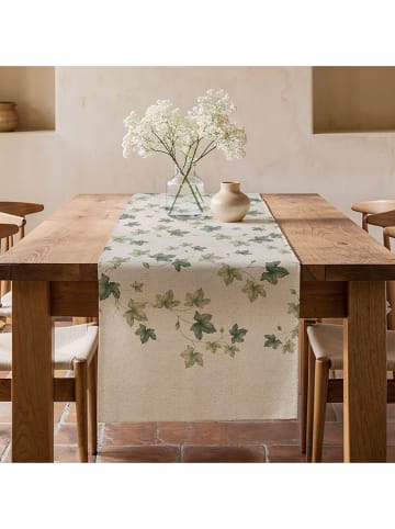 Mint Rugs Bieżnik "Iri" w kolorze kremowo-zielonym