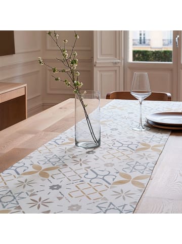 Mint Rugs Tischläufer "Tile" in Senf/ Creme