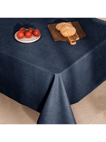 Mint Rugs Tischdecke "Smooth Sena" in Dunkelblau