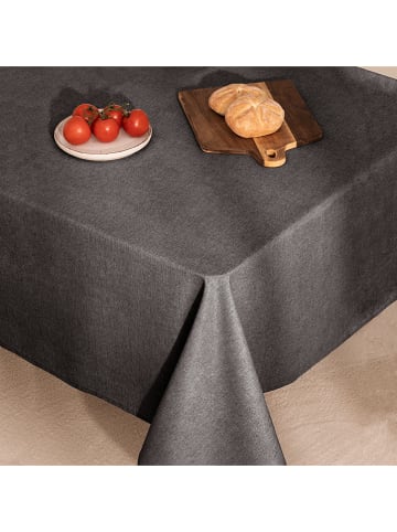 Mint Rugs Tischdecke "Smooth Sena" in Anthrazit
