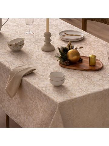 Mint Rugs Tischdecke "Christmas Loana" in Creme/ Gold