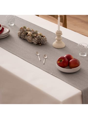 Mint Rugs Tafelloper "Christmas Evolet" lichtgrijs