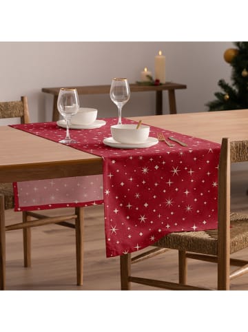 Mint Rugs Tafelloper "Christmas Spirit" rood/wit
