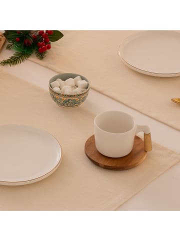 Mint Rugs 2-delige set: placemats "Christmas Evolet" beige - (L)50 x (B)40 cm