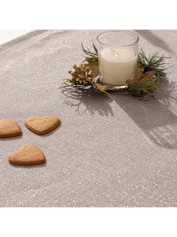Mint Rugs 2-delige set: placemats "Christmas Evolet" lichtgrijs - (L)50 x (B)40 cm