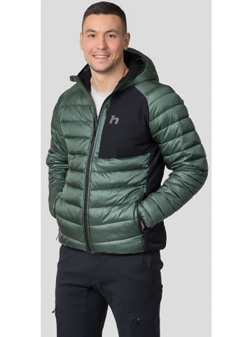 Hannah Doorgestikte jas donkergroen