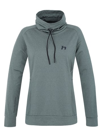 Hannah Fleecepullover in Grau