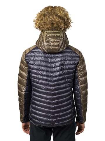 Hannah Daunenjacke in Gold/ Anthrazit