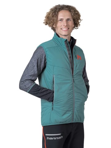 Hannah Functionele bodywarmer "Kechu" turquoise