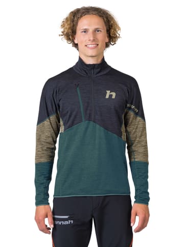 Hannah Funktionsshirt "Niro" in Dunkelblau/ Türkis