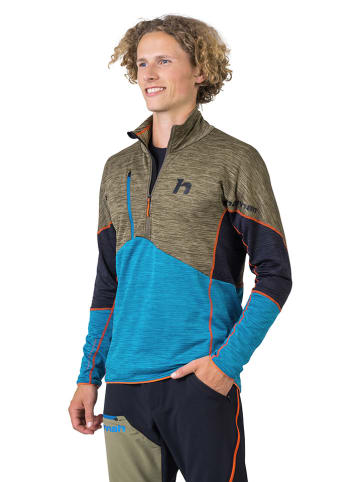 Hannah Funktionsshirt "Niro" in Khaki/ Blau