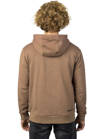 Hannah Hoodie "Seymore" in Hellbraun