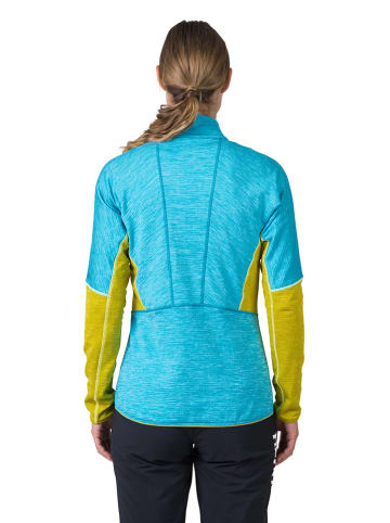 Hannah Fleecejacke "Meda" in Gelb/ Hellblau
