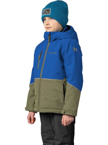 Hannah Ski-/snowboardjas "Anakin" blauw/olijfgroen