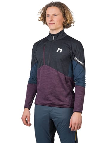 Hannah Koszulka funkcyjna "Niro" w kolorze antracytowo-fioletowym