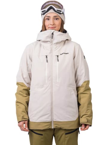 Hannah Ski-/ Snowboardjacke "Noren" in Creme/ Hellbraun
