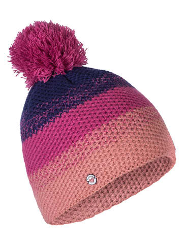 Hannah Muts met pompon "Ola" roze/paars