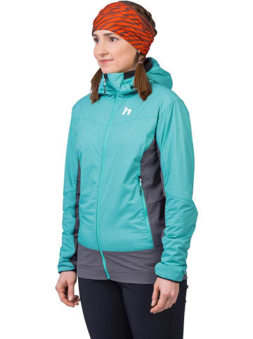 Hannah Functionele jas "Steep" turquoise/grijs