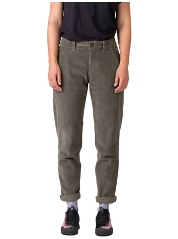 Hannah Spodnie sztruksowe "April" w kolorze khaki