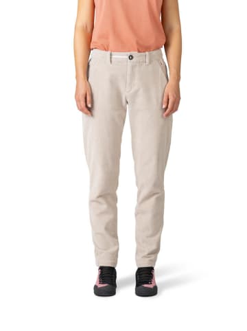 Hannah Spodnie sztruksowe "April" w kolorze kremowym