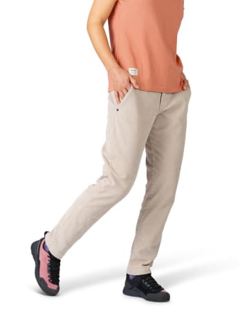 Hannah Spodnie sztruksowe "April" w kolorze kremowym