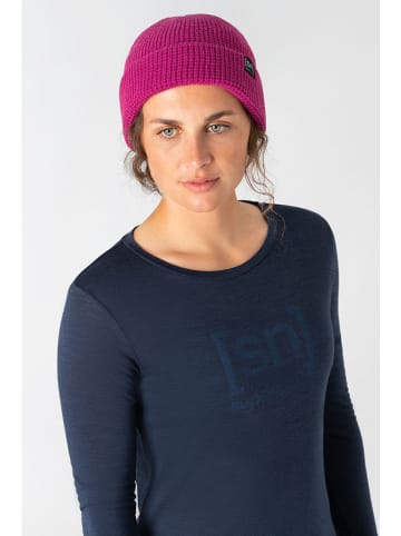 super.natural Czapka beanie "City" w kolorze różowym