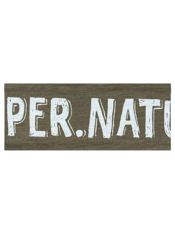 super.natural Opaska w kolorze oliwkowym ze wzorem na czoło