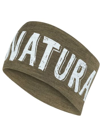 super.natural Stirnband in Khaki/ Bunt