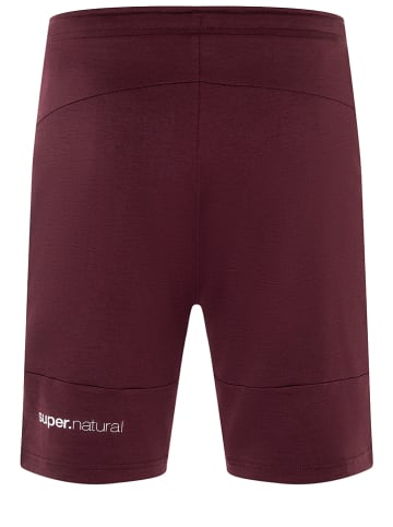 super.natural Trainingsshort "Movement" bordeaux