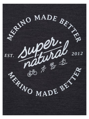 super.natural Bluza "Signature" w kolorze czarno-szarym