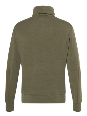 super.natural Bluza polarowa "Alpine" w kolorze zielonym