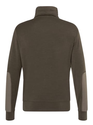 super.natural Fleece trui "Alpine" bruin