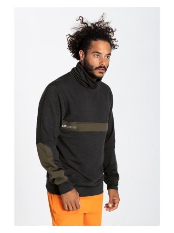 Supernatural Bluza polarowa "Alpine" w kolorze antracytowym