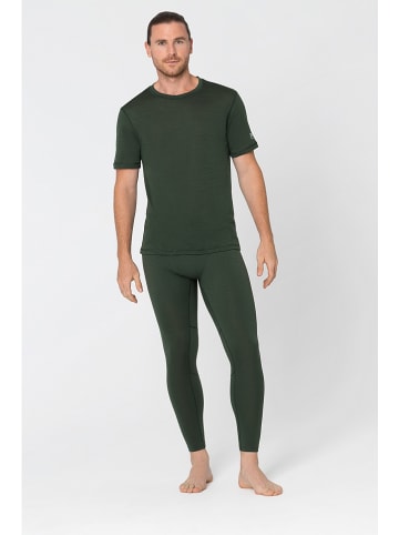 super.natural Kalesony funkcyjne "Motion" w kolorze ciemnozielonym