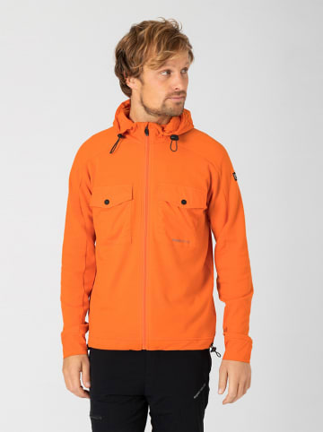 super.natural Fleece vest "Adventure" oranje