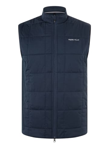 super.natural Kamizelka funkcyjna "Comfort" w kolorze granatowym