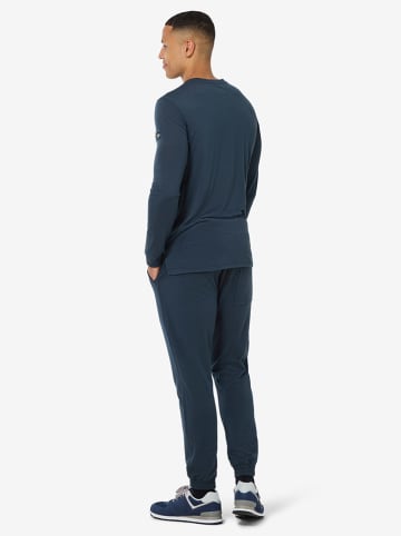 super.natural Functionele longsleeve "Bearski" donkerblauw