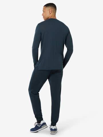 super.natural Functionele longsleeve "Ski Bunny" donkerblauw