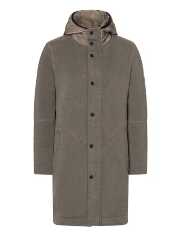 super.natural Hybride mantel "Combustion" taupe