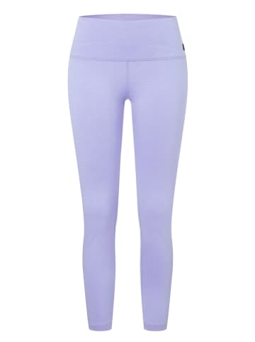 super.natural Legginsy w kolorze lawendowym do jogi